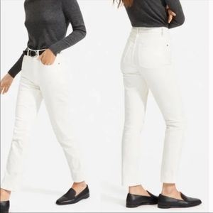 Everlane womans The Cheeky Jean High Waist button fly jeans size 28